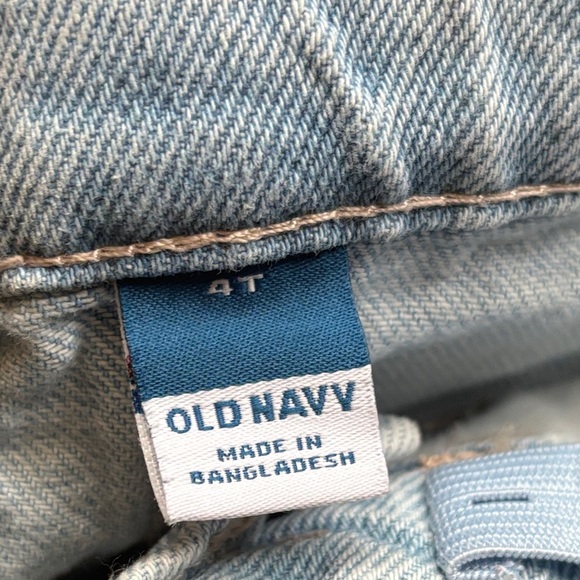 Old Navy Light Blue Denim Kids Shorts - Picture 3 of 3
